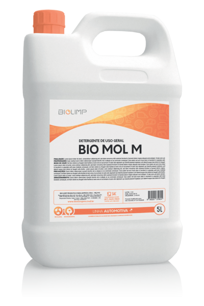Detergente de Uso Geral Bio Mol M